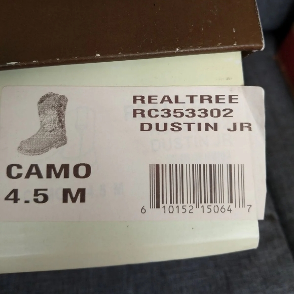 Boy/Girl Realtree camouflage boots - Picture 7 of 7